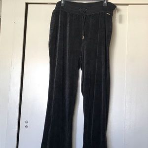 NWT CALVIN KLEIN BLACK DRAWSTRING PANTS
